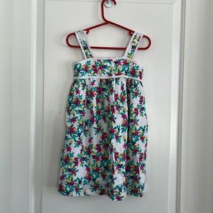 Gap cotton floral summer dress size 4